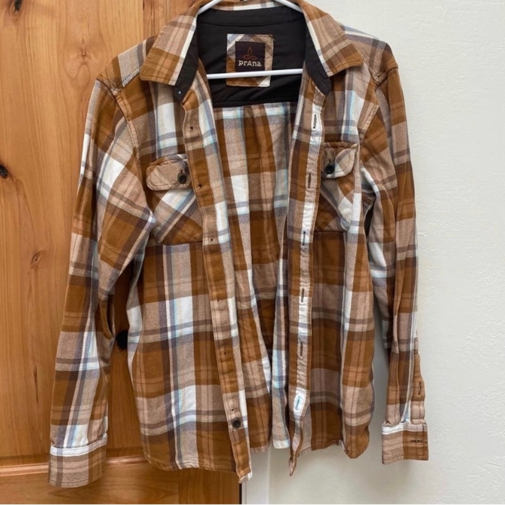 prAna flannel button up